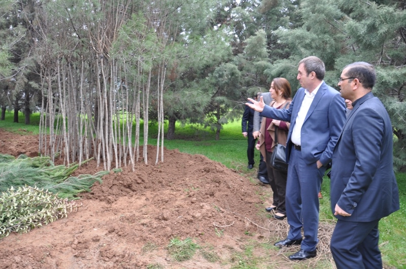 E+ş Ba+şkanlar Belediye Fidanl¦-¦ş¦-nda ¦-ncelemede Bulundu (3)