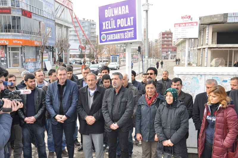 Eş Başkan Bakırhan, Halil Öğretmenin  Anma Törenine Katıldı  (3)