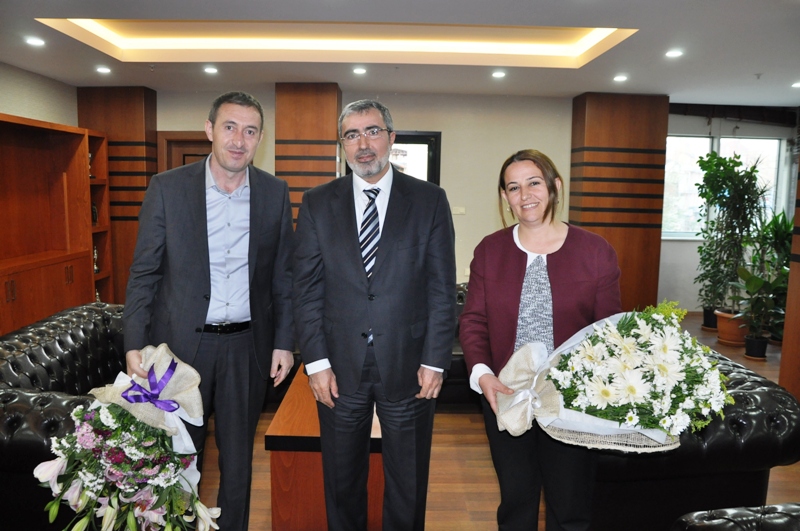 Akgündüz’den Belediyeye Ziyaret  (2)