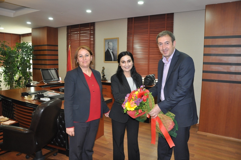 Y+-ksekda¦ş Siirt Belediyesini Ziyaret Etti (2)