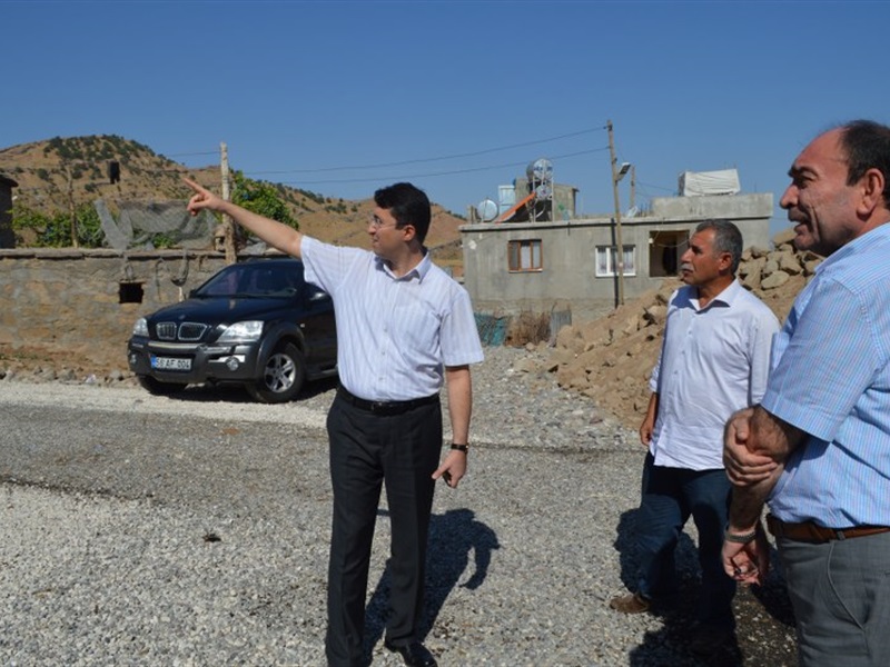 Baykan Kaymakamı Mehmet Kocabey, İlçedeki Kamu Yatırımlarını Denetlemeye Devam Ediyor3