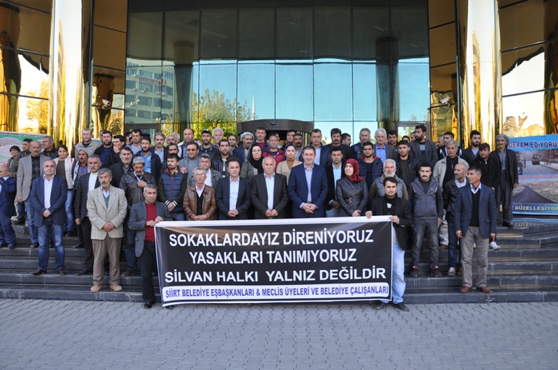 Belediye Personeli Silvan İçin İş Bıraktı  (1)