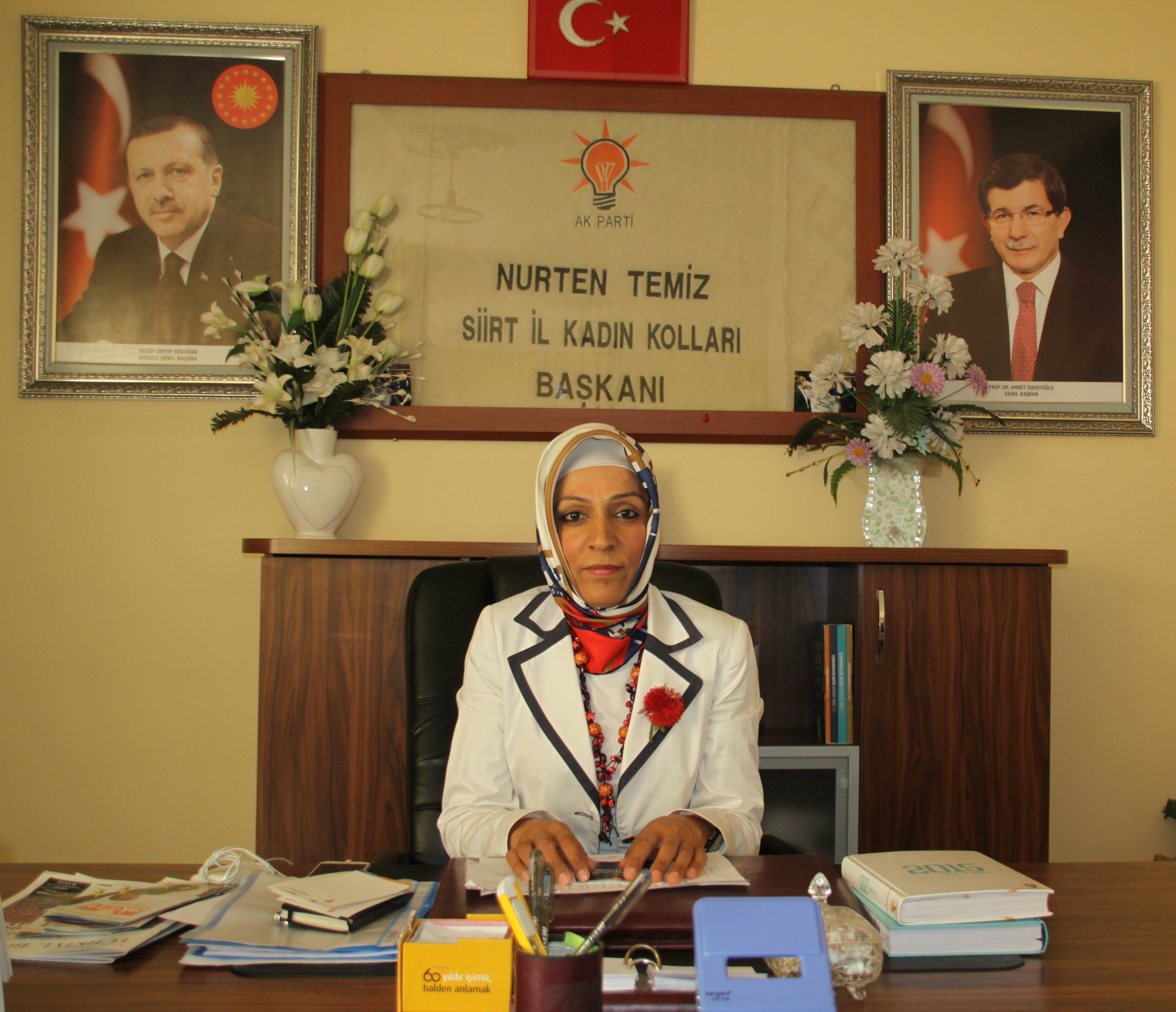 Siirt Ak Parti Kadın Kolları Başkanı Nurten Temiz