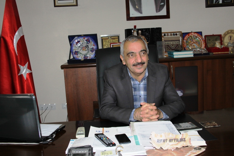 RIFAT AYYILDIZ SİİRT ESNAF VE SANATKÂRLAR ODALARI BİRLİĞİ BAŞKANI