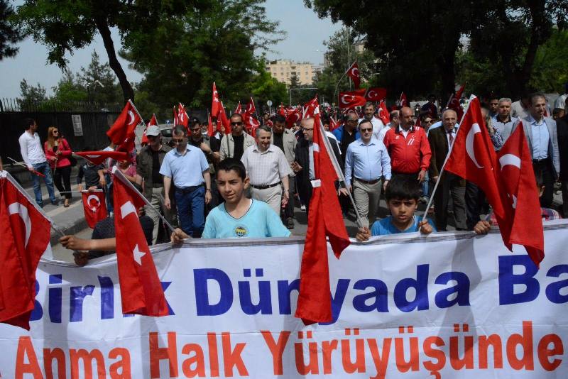 Siirtte Halk Yürüyüşü Yapıldı (1)