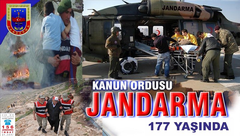 VALİ TUTULMAZ’IN, JANDARMA TEŞKİLATI’NIN KURULUŞ YIL DÖNÜMÜ’KUTLAMA MESAJI