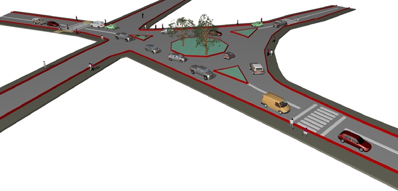 Kent Konseyinin Önerisi İle İhsan Tan Bulvarında Düzenleme Çalışmaları Başladı (5)