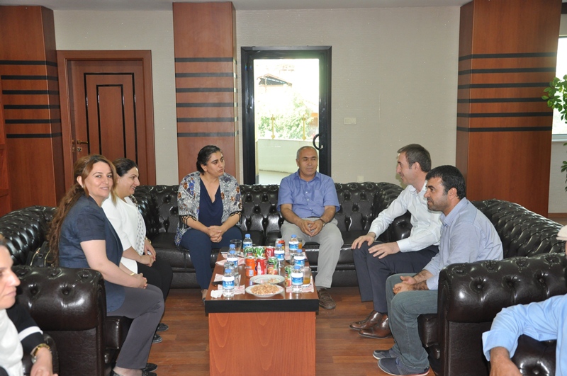 Tuncel’den Belediyeye Ziyaret (1)