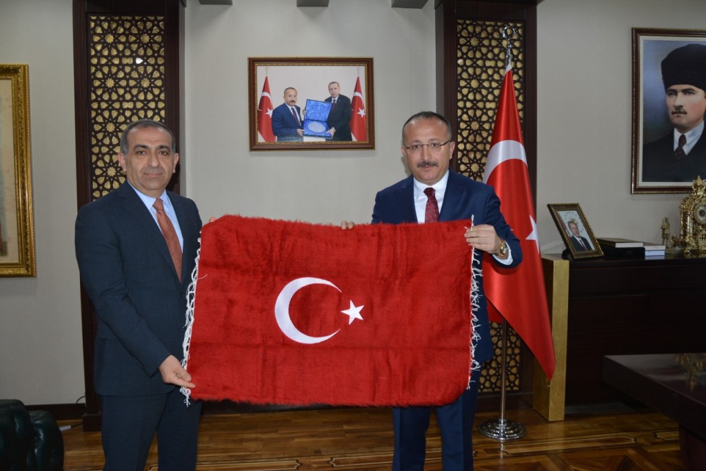 SGK BÜROKRATLARINDAN VALİ ATİK’E NEZAKET ZİYARETİ
