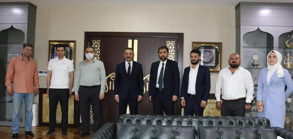 VALİ HACIBEKTAŞOĞLUNA ZİYARET
