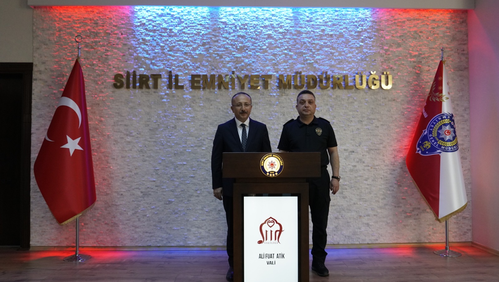 VALİ/BELEDİYE BAŞKAN V. ATİK VEDA ZİYARETLERİNE ÇIKTI