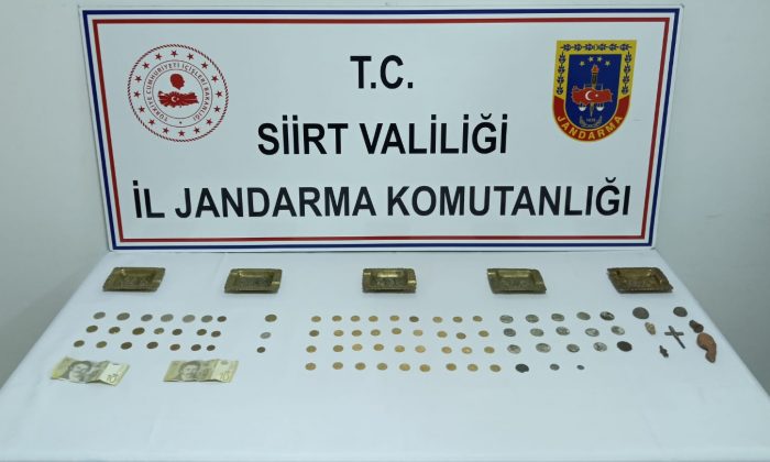 Siirt’te 92 Adet Tarihi Eser Ele Geçirildi