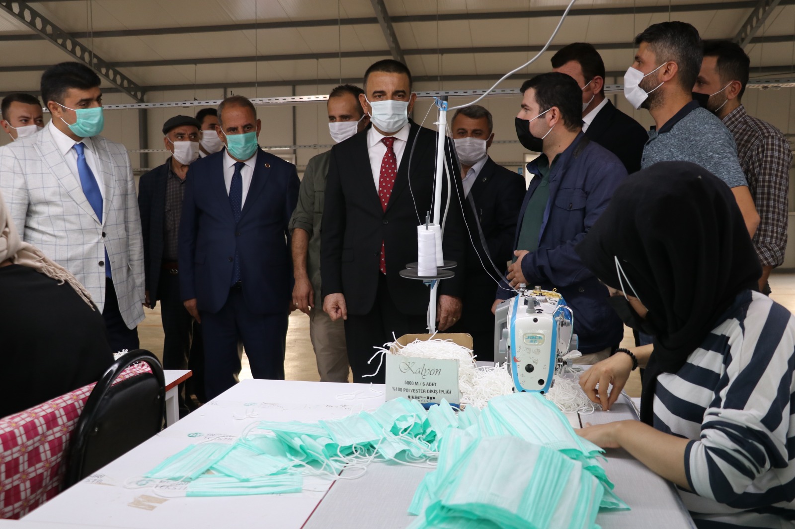 VALİ OSMAN HACIBEKTAŞOĞLU, KURTALAN İLÇESİNİ ZİYARET ETTİ