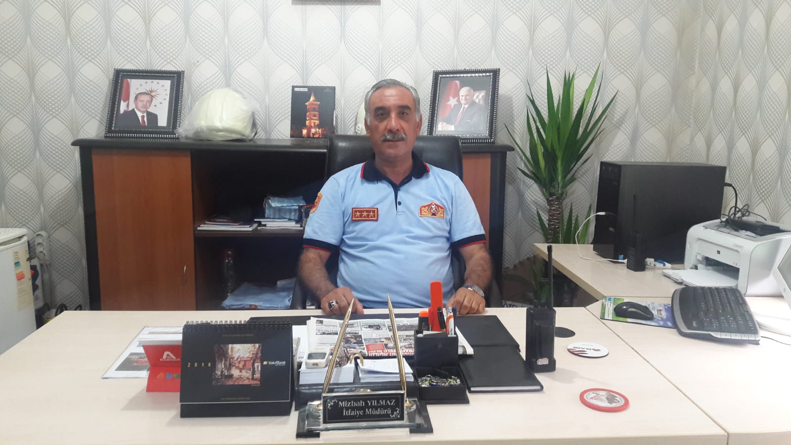 Siirt İtfaiye Müdürü Misbah Yılmaz