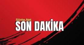 SON DAKİKA
