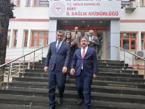 Vali Yardımcımız Sayın Yunus Emre Bozkurtoğlu’ndan İl Sağlık Müdürlüğümüze Ziyaret