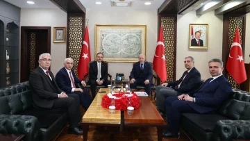 Bakan Yardımcısı Hasan Suver’den  Vali Dr. Kemal Kızılkaya’ya Ziyaret
