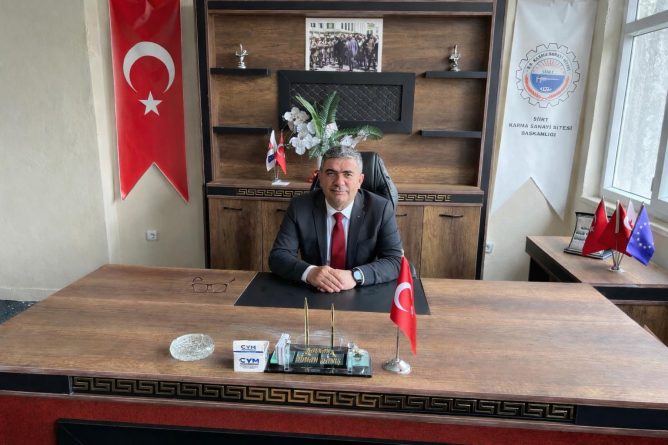 Küçük Sanayi Sitesi Kooperatif Başkanı Adnan Danış’tan Teşekkür