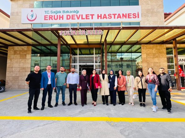 Eruh Devlet Hastanesi’nde kapsamlı bir denetim gerçekleştirildi.