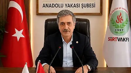 Siirt Vakfı İstanbul Anadolu Yakası Temsilciliği’ne Tevfik Cengiz Atandı