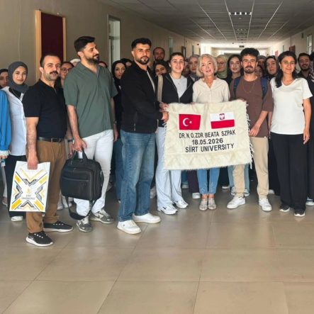 Dr. Beata Szpak’ı üniversitemizde misafir etmekten büyük memnuniyet duyduk.