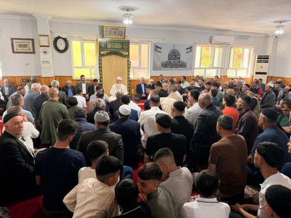 Siirt’te Şeyh Bahattin Oran’ın Basret Kuran Kursunda Bayramlaşma