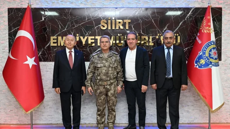 Nihat Özdemir’den Emniyet Müdürü Mehmet Özdemir’e Hayırlı Olsun Ziyareti