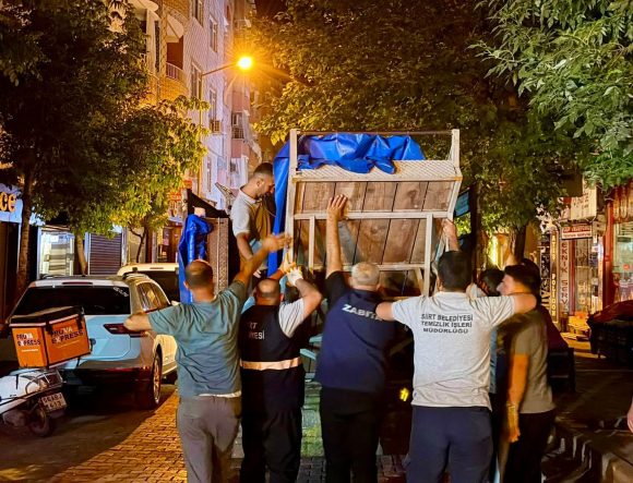 SİİRT BELEDİYESİ ZABITA EKİPLERİNDEN YOĞUN DENETİM