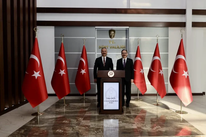 Anayasa Mahkemesi Üyesi Yılmaz Akçil’den Vali Kızılkaya’ya Ziyaret