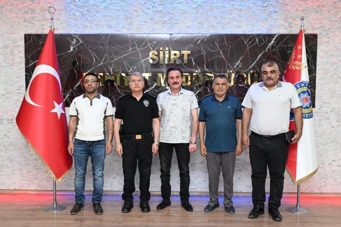 BBP Heyetinden Emniyet Müdürü Özdemir’e Hayırlı Olsun Ziyareti