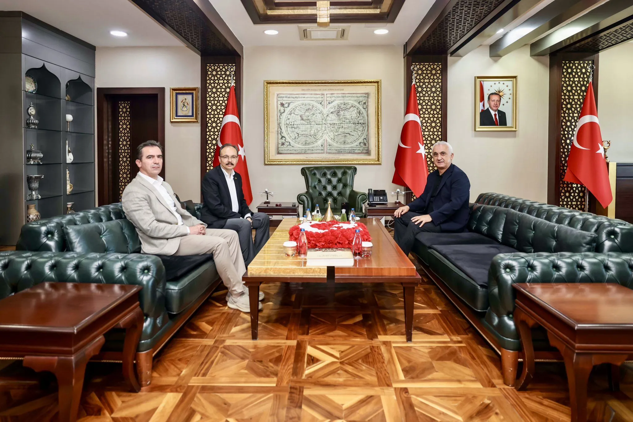 Muş ve Bitlis Valilerinden Vali Kızılkaya’ya Taziye Ziyareti