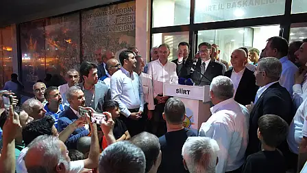 Yeni AK Parti Siirt il başkanı Abdülhakim Gider’den ilk mesaj: ”Küskünlükleri bitirmeye geldik”