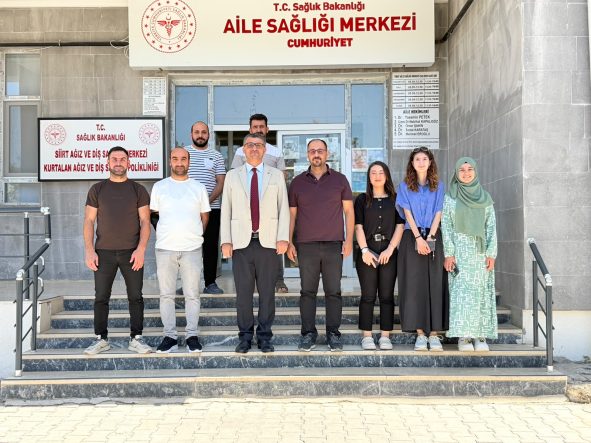 İl Sağlık Müdürümüz Uzm. Dr. Besim Hacıoğlu, Kurtalan Sağlıklı Hayat Merkezini Ziyaret Etti