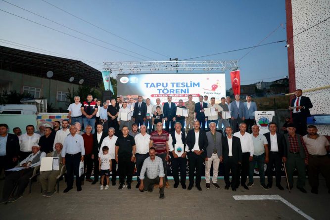34 Yıllık Mülkiyet Sorununu Birlikte Çözüme Kavuşturduk.