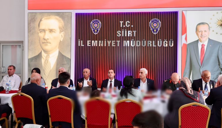 SİİRT’TE ŞEHİT YAKINLARI VE GAZİLER ONURUNA YEMEK PROGRAMI DÜZENLENDİ