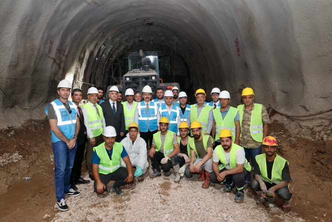 22 MİLYAR LİRALIK KURTALAN-SİİRT DEMİRYOLU PROJESİ’NDE FİZİKİ GERÇEKLEŞME YÜZDE 30’A ULAŞTI…!