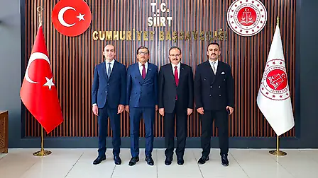 Siirt’te Adli Yılın İlk Gününde Vali Kızılkaya’dan Yargı Ziyaretleri