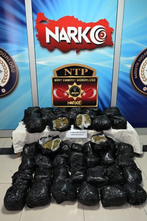 SİİRT’TE 51 KİLO 800 GRAM ESRAR ELE GEÇİRİLDİ!