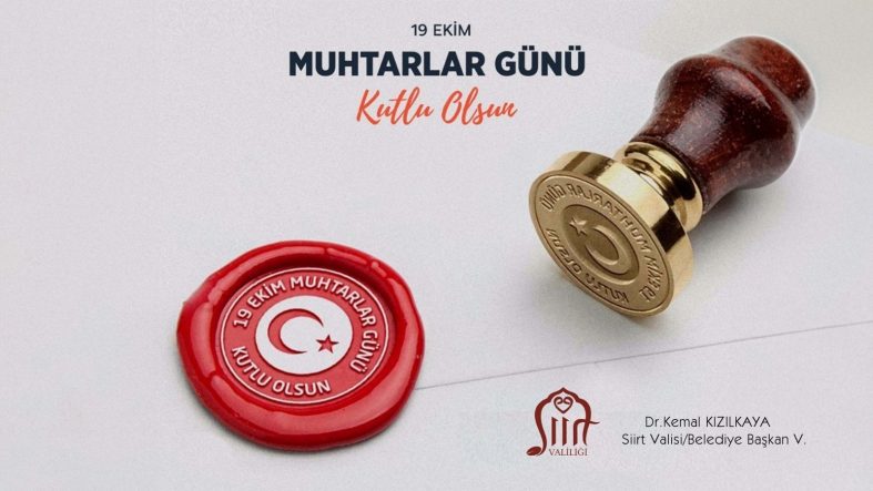 19 EKİM MUHTARLAR GÜNÜ PROGRAMI AÇIKLANDI
