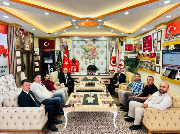 Emniyet Müdürü Özdemir Güvenlik Korucuları Federasyonu’nu Ziyaret Etti